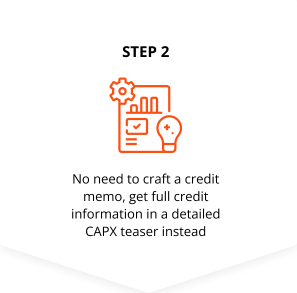 capx process, step two icon